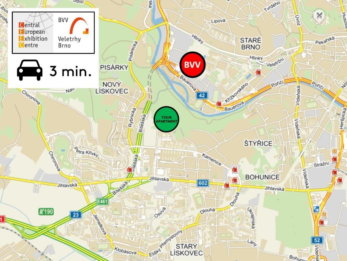 5Th Element Apartments Brno Ngoại thất bức ảnh